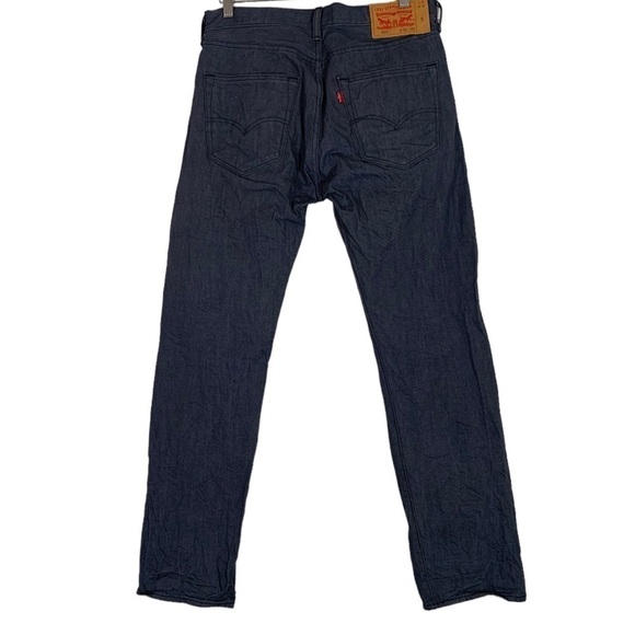 Levi's 501 White Oak Denim Slim Straight Leg Jeans Size 32X32 Slate Gray - Picture 2 of 10